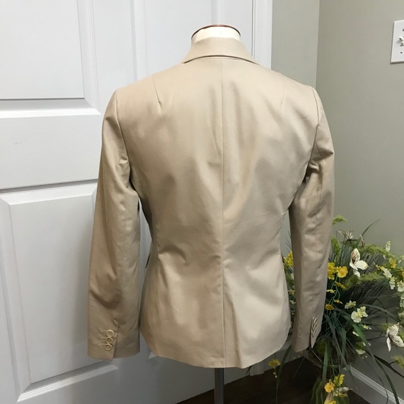 Talbots Khaki Blazer 6P - Picture 2 of 3